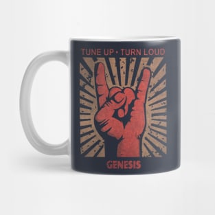 Tune up . Turn loud Genesis Mug